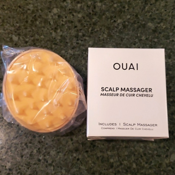 OUAI Other - SOLD on M.......OUAI Scalp Massager. New, in original box. Scrubber, exfoliator